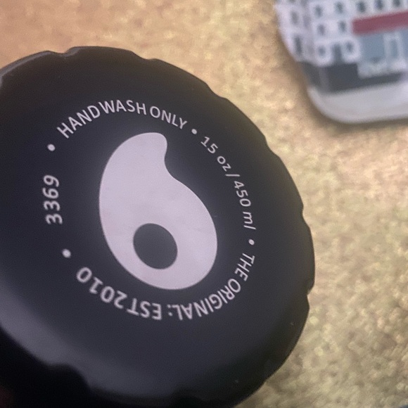 SIP BY SWELL BLK SLVR WATER Bottle WARM-COLD GUC - Picture 8 of 10